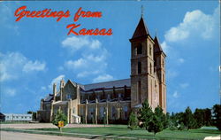 Greetings From Kansas Postcard