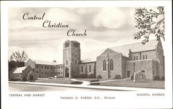 Central Christian Church, Central An market Postcard