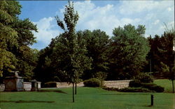 Entrance To The Ohio Soldiers And Sailors Orphans Home Postcard