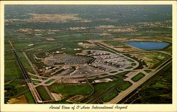 Aerial View Of O'Hare International Airport Postcard