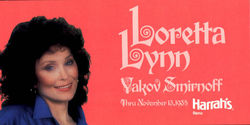 Loretta Lynn Yakov Smirnoff Large Format Postcard