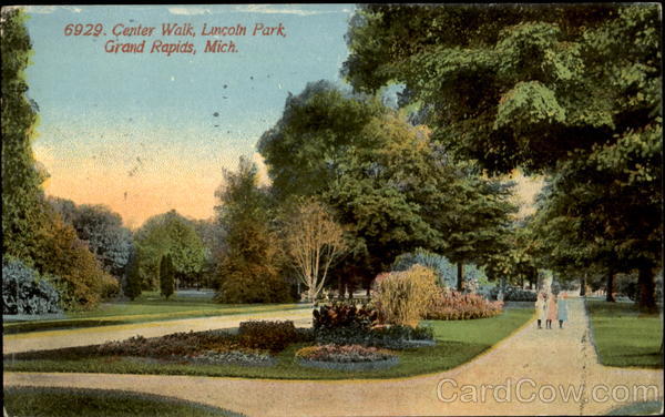 Center Walk, Lincoln Park Grand Rapids Michigan