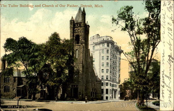 The Tuller Building And Church Of Our Father Detroit Michigan
