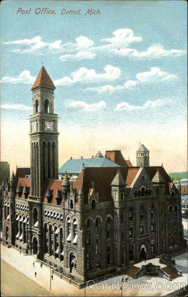 Post Office Detroit Michigan
