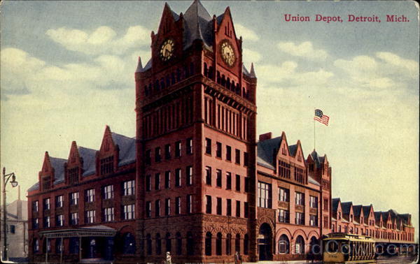 Union Depot Detroit Michigan