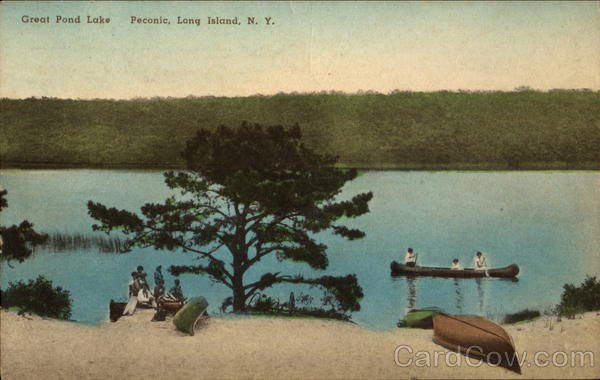 Great Pond Lake, Long Island Peconic New York