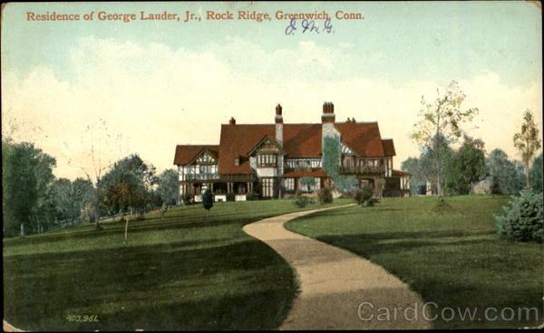 Residence Of George Lauder Jr.,, Rock Ridge Greenwich Connecticut