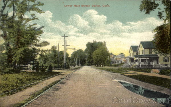 Lower Main Street Darien Connecticut