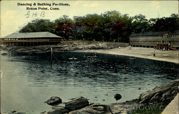 Dancing & Bathing Pavilions, Roton Point Norwalk Connecticut