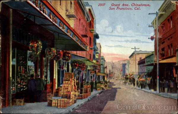 Grant Ave, Chinatown San Francisco California