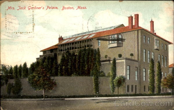 Mrs. Hack Gardner's Palace Boston Massachusetts
