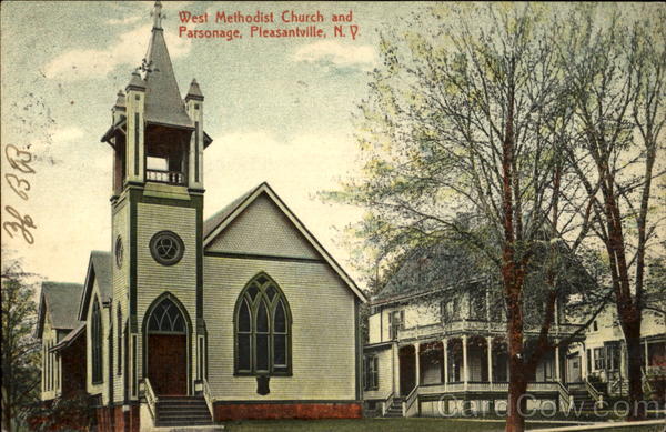 West Methodist Church And Parsonage Pleasantville New York