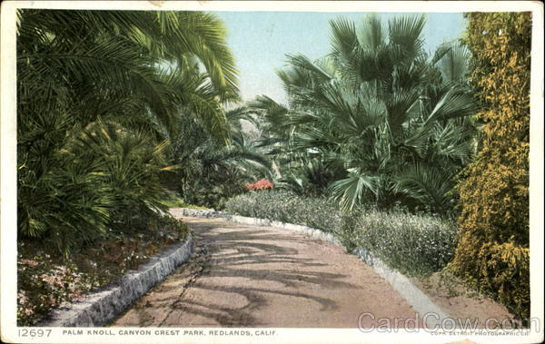 Palm Knoll, Canyon Crest Park Redlands California
