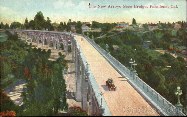 The New Arroyo Seco Bridge Pasadena California