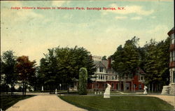 Judge Hilton's Mansion In Woodlawn Park Postcard