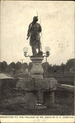 Presented To The Village Of Mt. Kisco Postcard