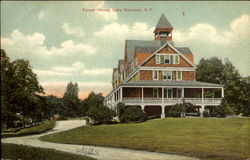 Forest House Postcard