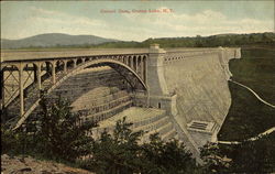 Cornell Dam, Croton Lake Cortlandt, NY Postcard 