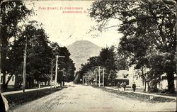 Park Street, Adirondacks Postcard