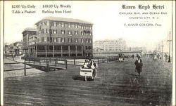Raven Royd Hotel, Chelsea Ave. and Ocean End Postcard