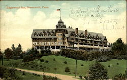 Edgewood Inn Greenwich, CT Postcard Postcard