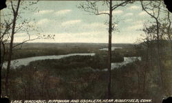 Lake Waccabuc Rippowam And Oscaleta Ridgefield, CT Postcard Postcard