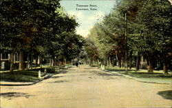 Tennessee Street Lawrence, KS Postcard Postcard