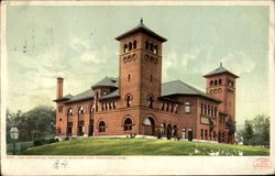 The Auditorium, Northfield Seminary East Northfield, MA Postcard Postcard