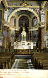 Church Of St. Rose Of Lima Postcard