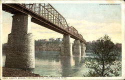 County Bridge Postcard