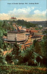 View Of Eureka Springs Looking North Arkansas Postcard Postcard