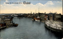 Along The Cuyahoga River Postcard