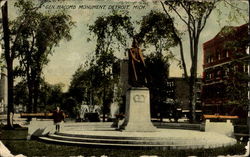 Gen Macomb Monument Postcard