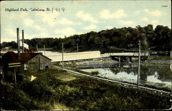 Highland Park Galesburg, IL Postcard Postcard