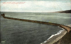 Long Wharf Port Los Angeles Postcard