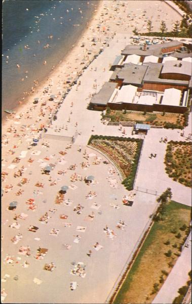New Million Dollar Bathing Beach Lake George New York