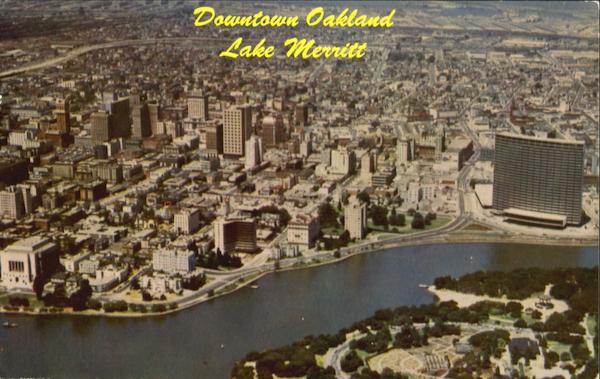Aerial View Of Oakland California