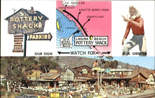 Pottery Shack, 1212 S. Coast Hwy. Laguna Beach California