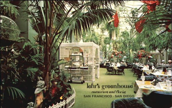 Lehr's Greenhouse, 740 Sutter Street San Francisco California