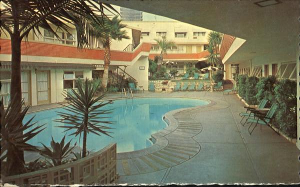 The Del Capri Hotel And Apartment, 10587 Wilshire Blvd. Los Angeles California