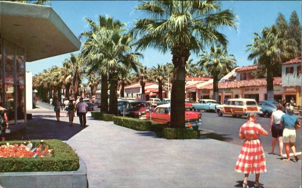 Palm Canyon Drive Palm Springs California