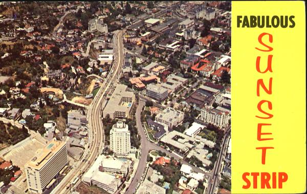 Fabulous Sunset Strip Los Angeles California