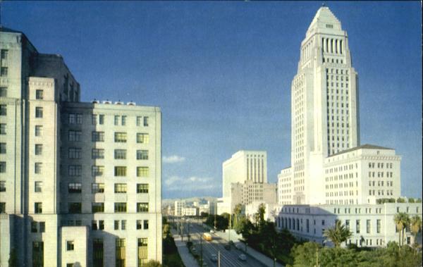 The Los Angeles Civic Center California