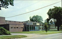 Warsaw Central School New York Postcard Postcard