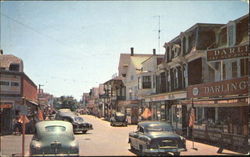 Circuit Avenue Martha's Vineyard, MA Postcard Postcard