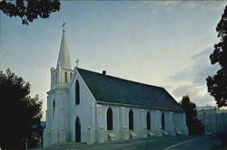 St. Canice's Catholic Church Nevada City, CA Postcard Postcard