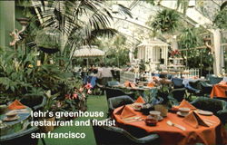 Iehr's Greenhouse Restaurant & Florist, 740 Sutter Street Postcard