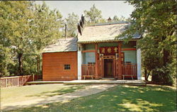 Old Chinese Joss House Postcard