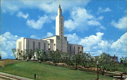 Los Angeles Temple Of The Church Of Jesus Christ Of Latter Day Saints Postcard
