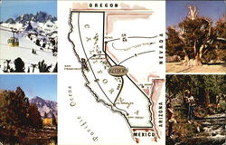 California Via Scenic U .S. 395 California Via Scenic U .S. 395
